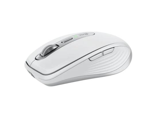 Logitech MX Anywhere 3S Compact Wireless Mouse – Pale Grey, 8K DPI, Fast Scrolling, Bluetooth & USB-C